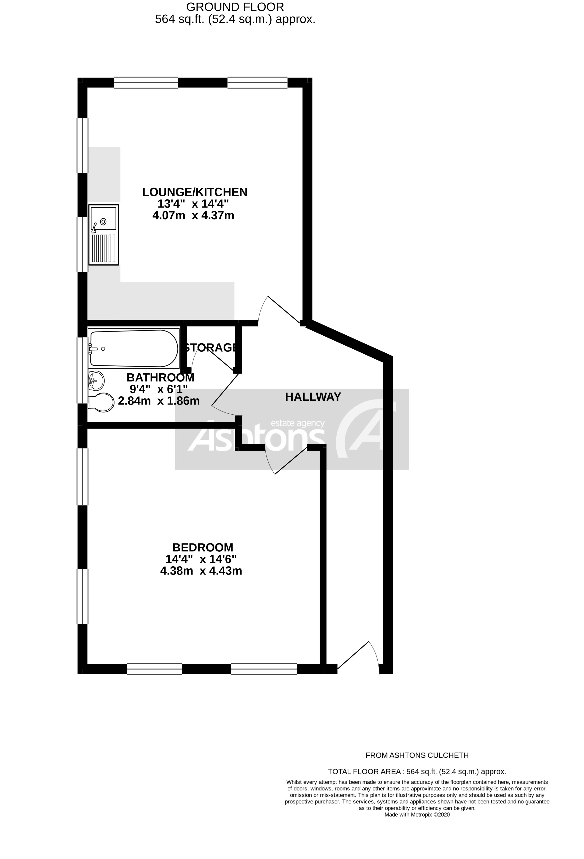 Hamnett Court, Warrington Floor Plan