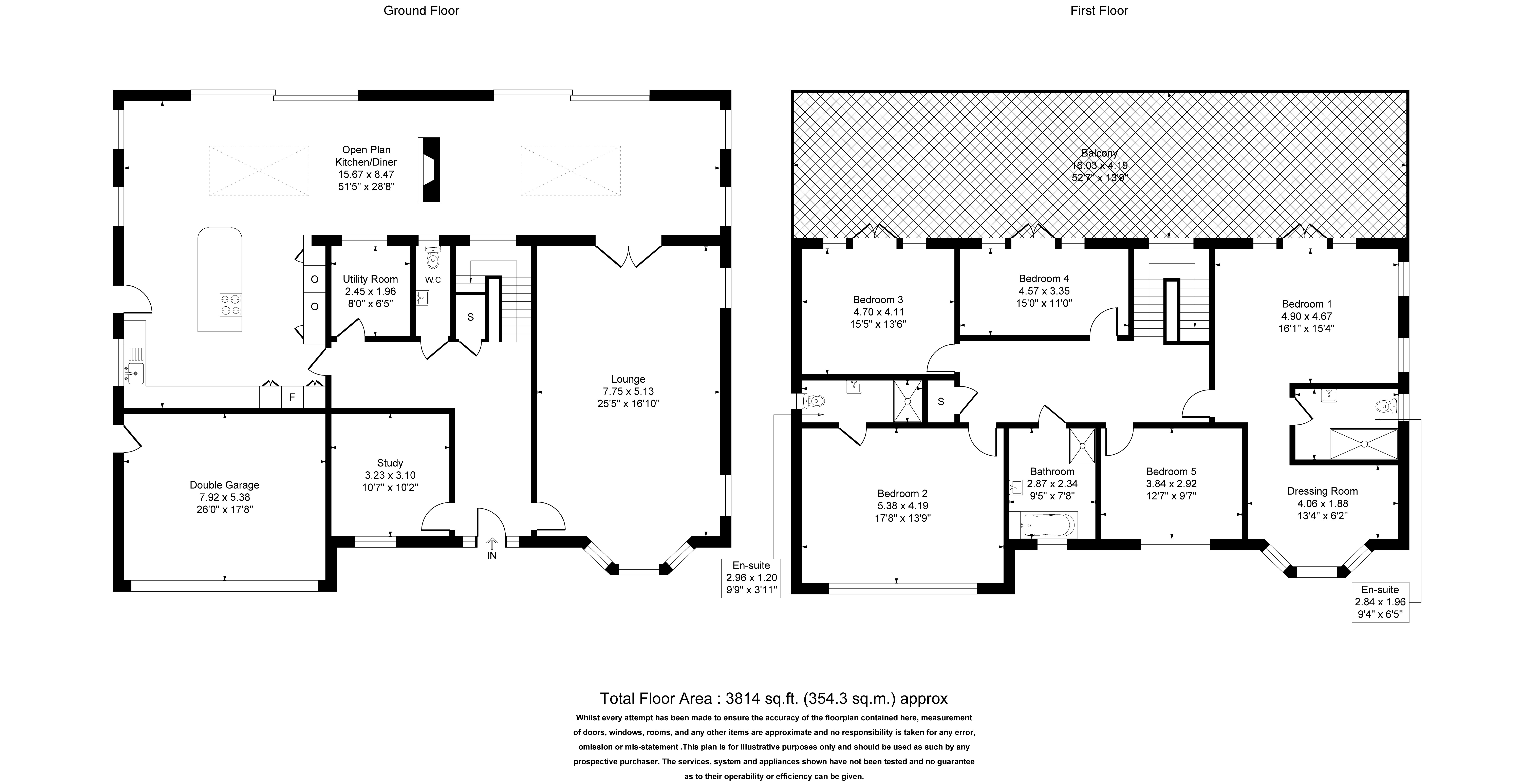 Hillfoot House, The Firs, Frodsham Floor Plan