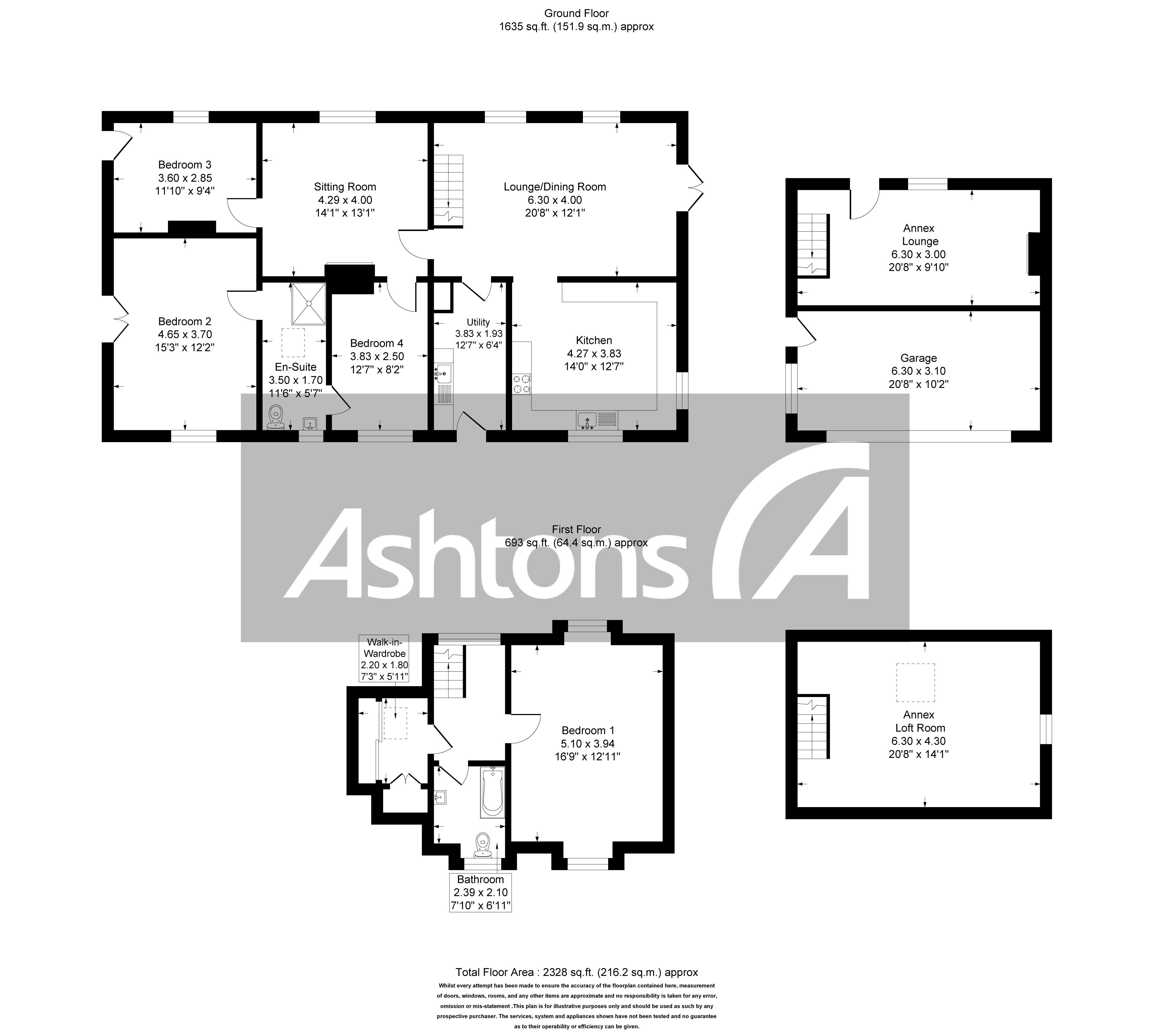 Keepers Cottage Pex Hill, Widnes Floor Plan
