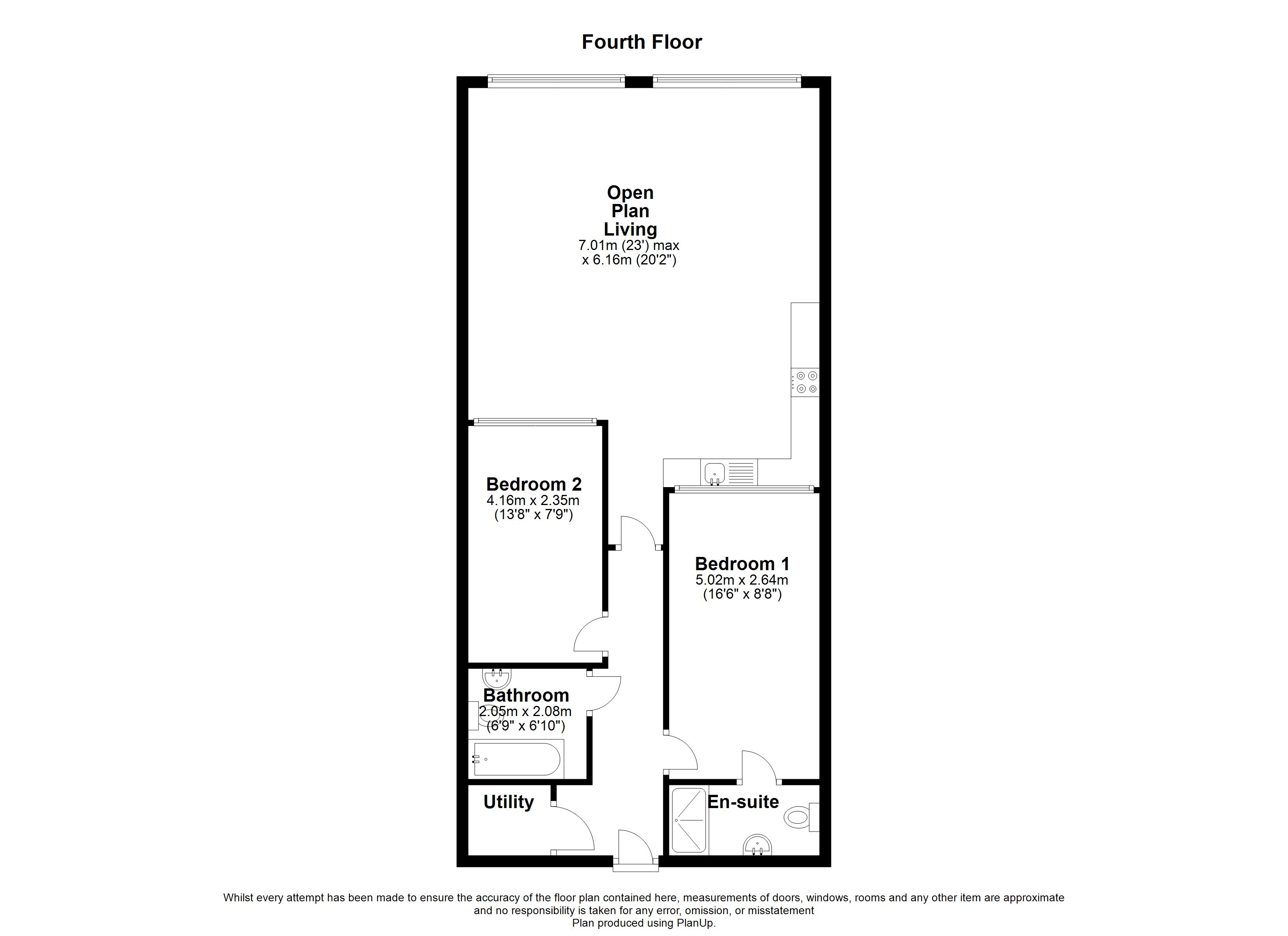 Apartment 75, Leigh Floor Plan