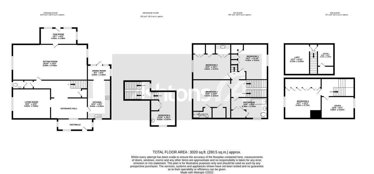 Speakman House, 357 Leigh End, Warrington Floor Plan