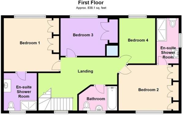 Barshaw Gardens, Warrington Floor Plan