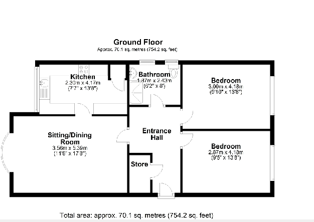 Pennington Mews, Leigh Floor Plan