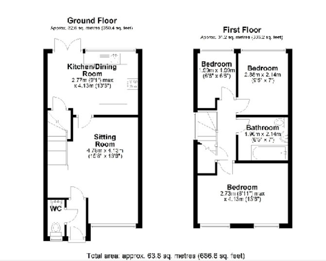 Miriam Grove, Leigh Floor Plan