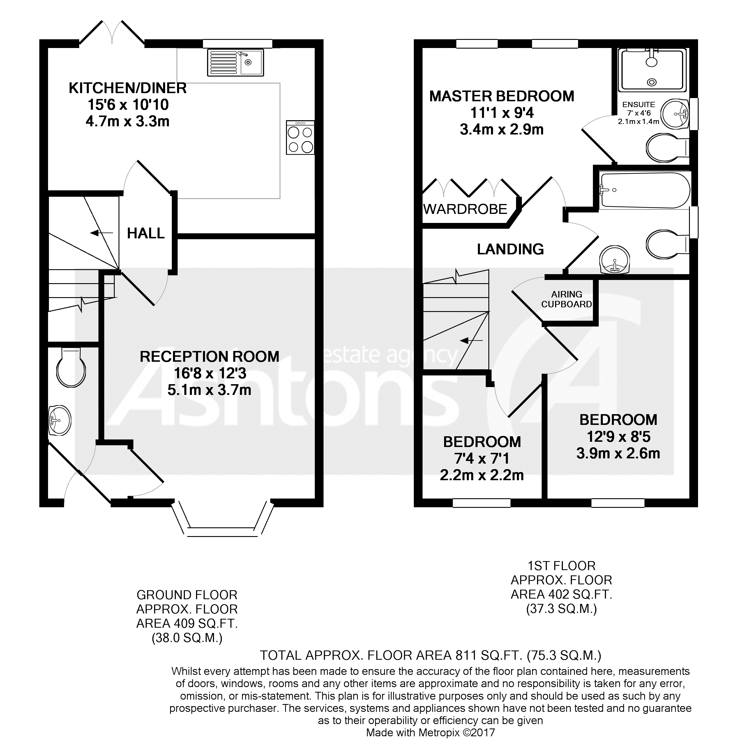 Pasadena Avenue, Warrington Floor Plan