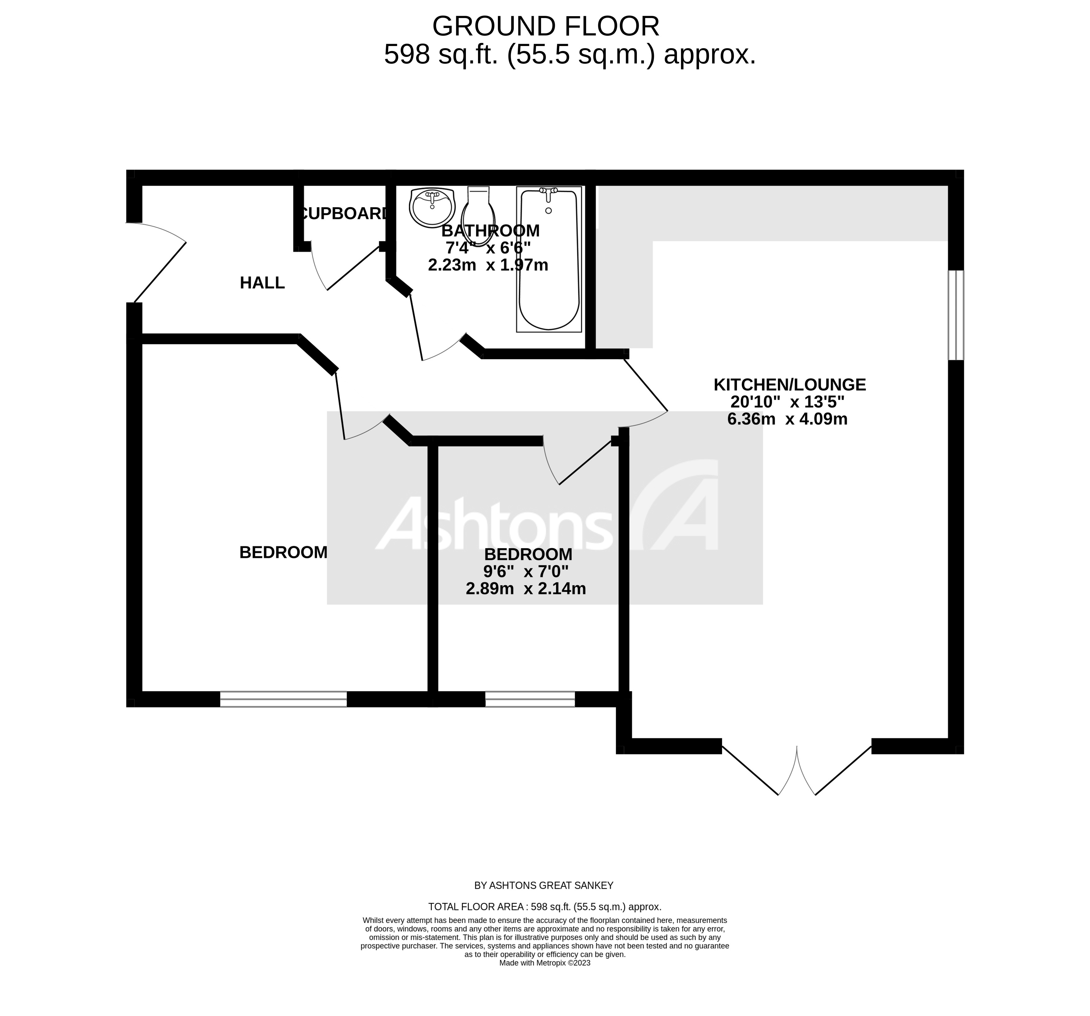 Regency Square, Warrington Floor Plan