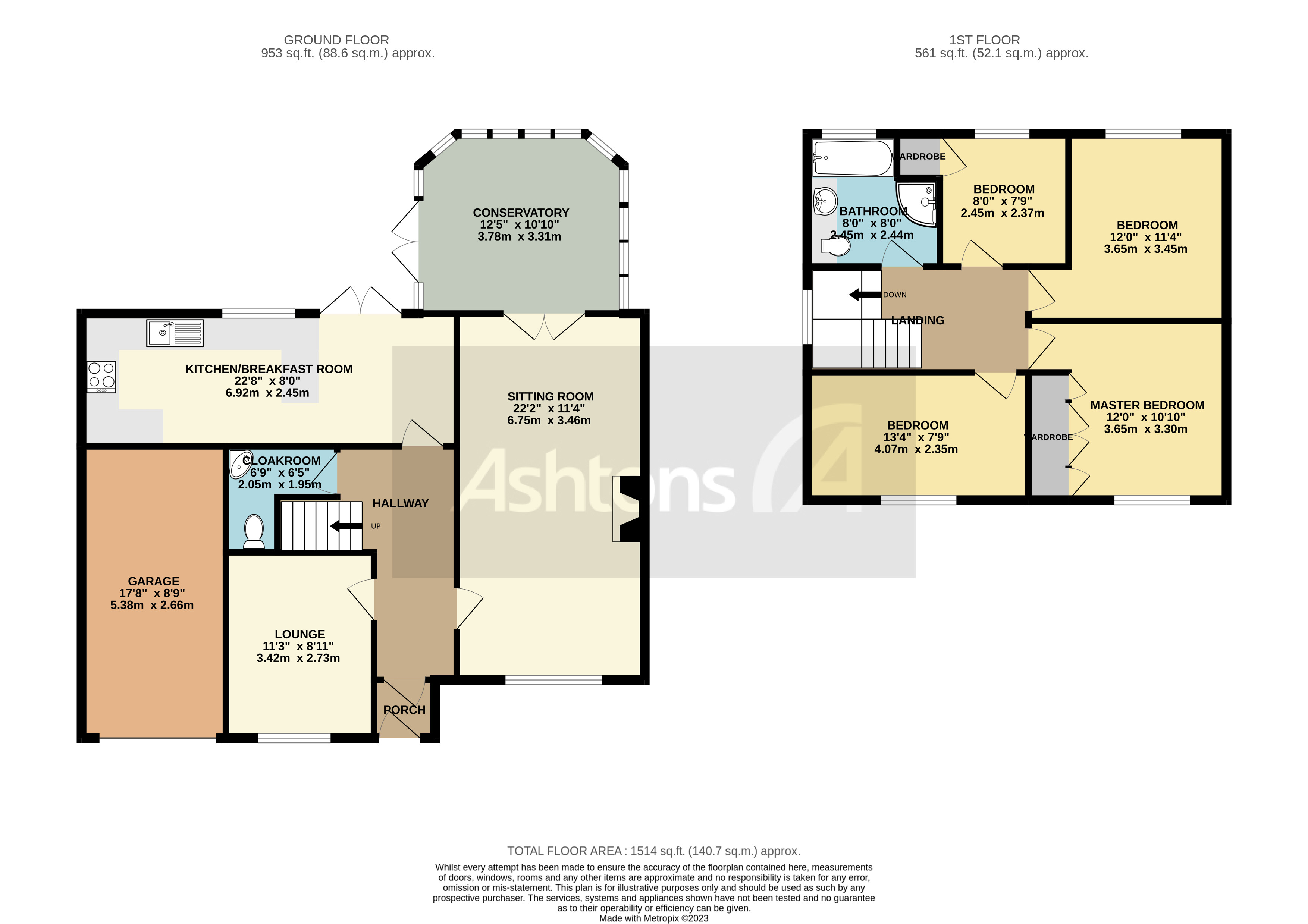 Houghwood Grange, Wigan Floor Plan