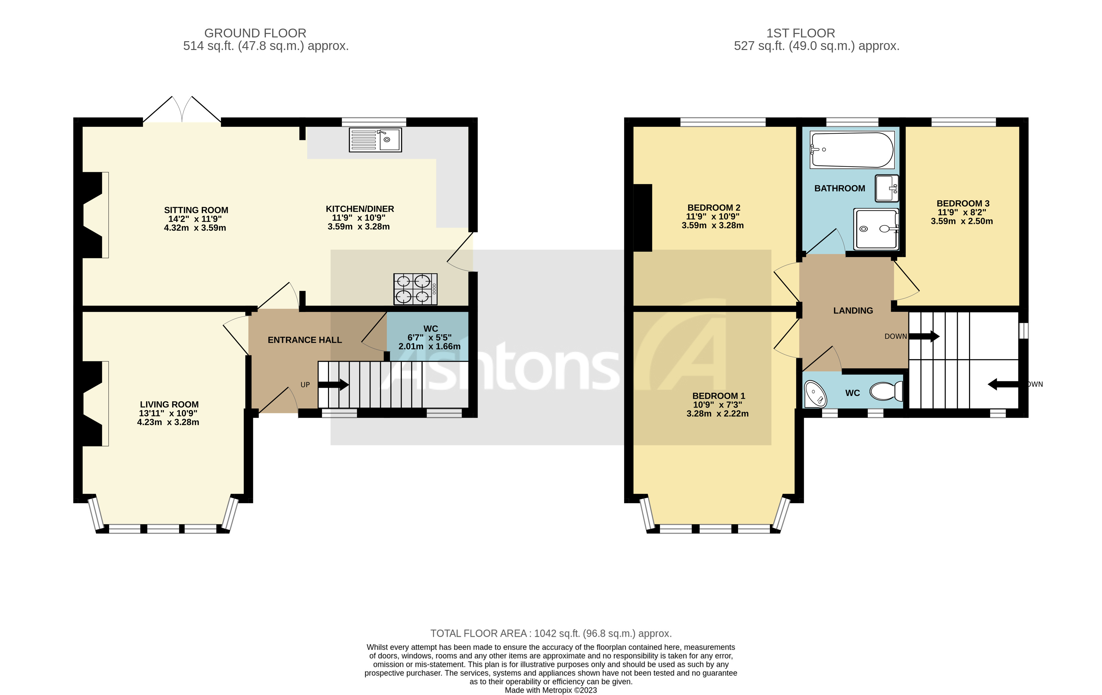 Warrington Road, Prescot Floor Plan