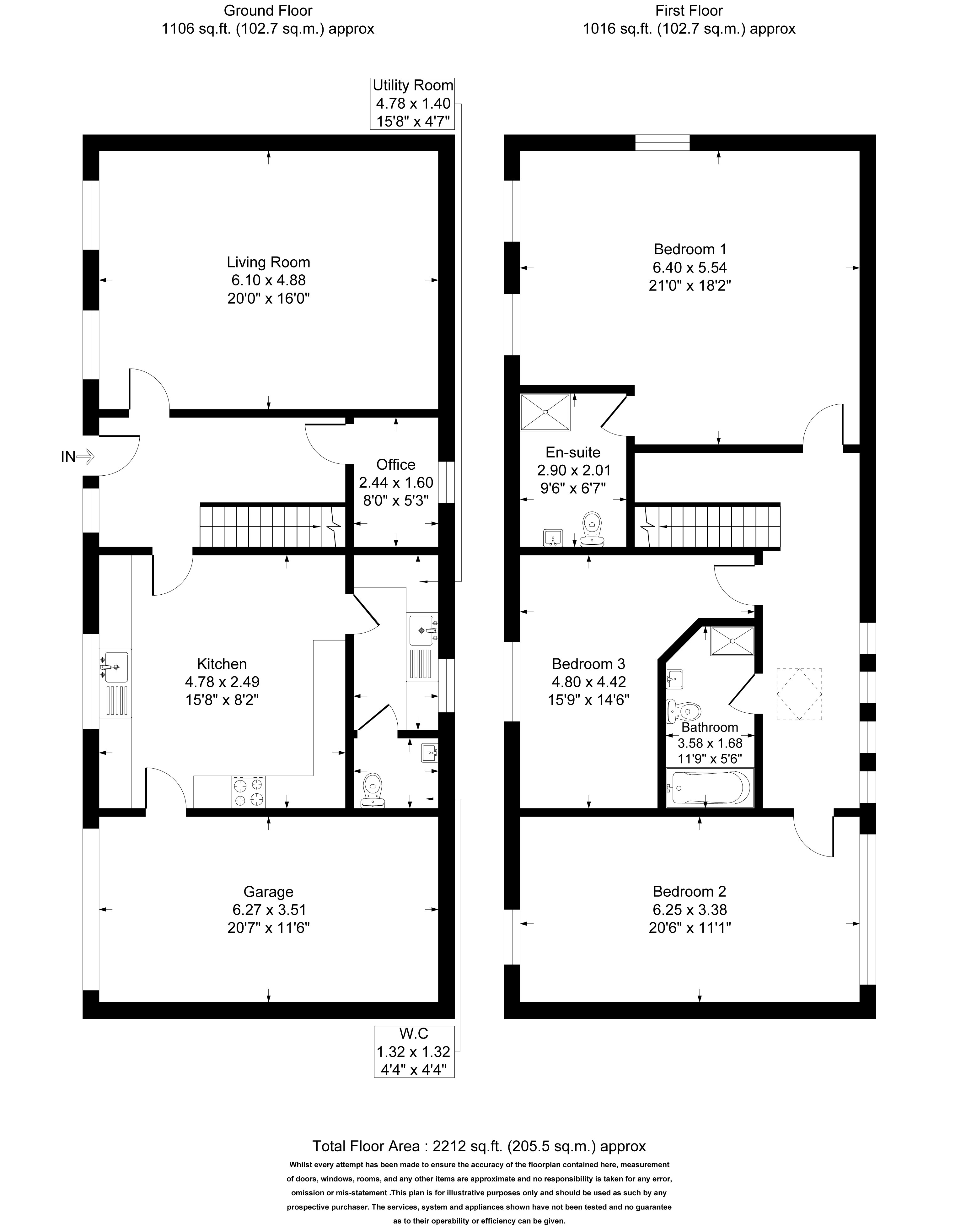 Longton Lane, Prescot Floor Plan