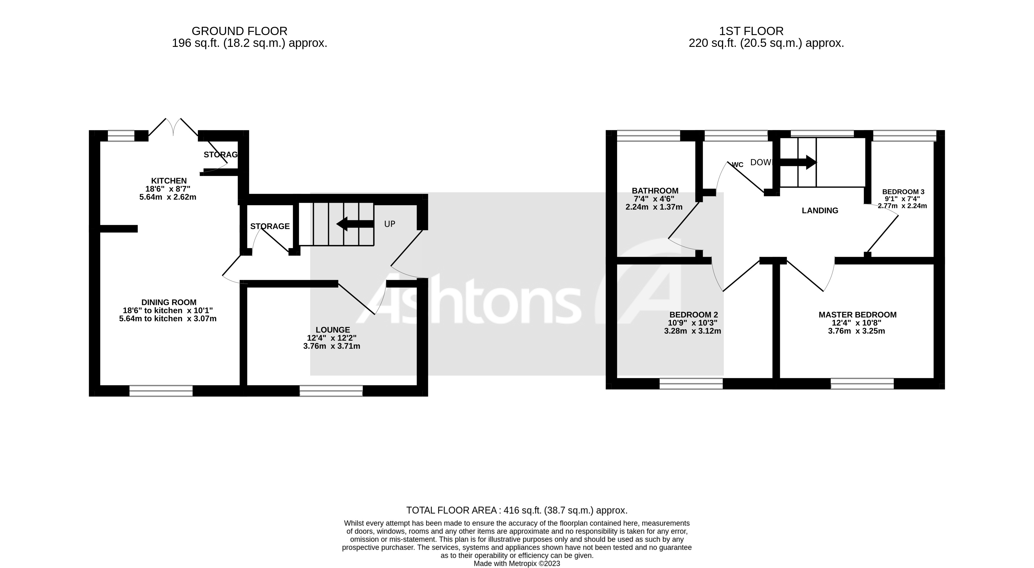 Round Thorn, Warrington Floor Plan