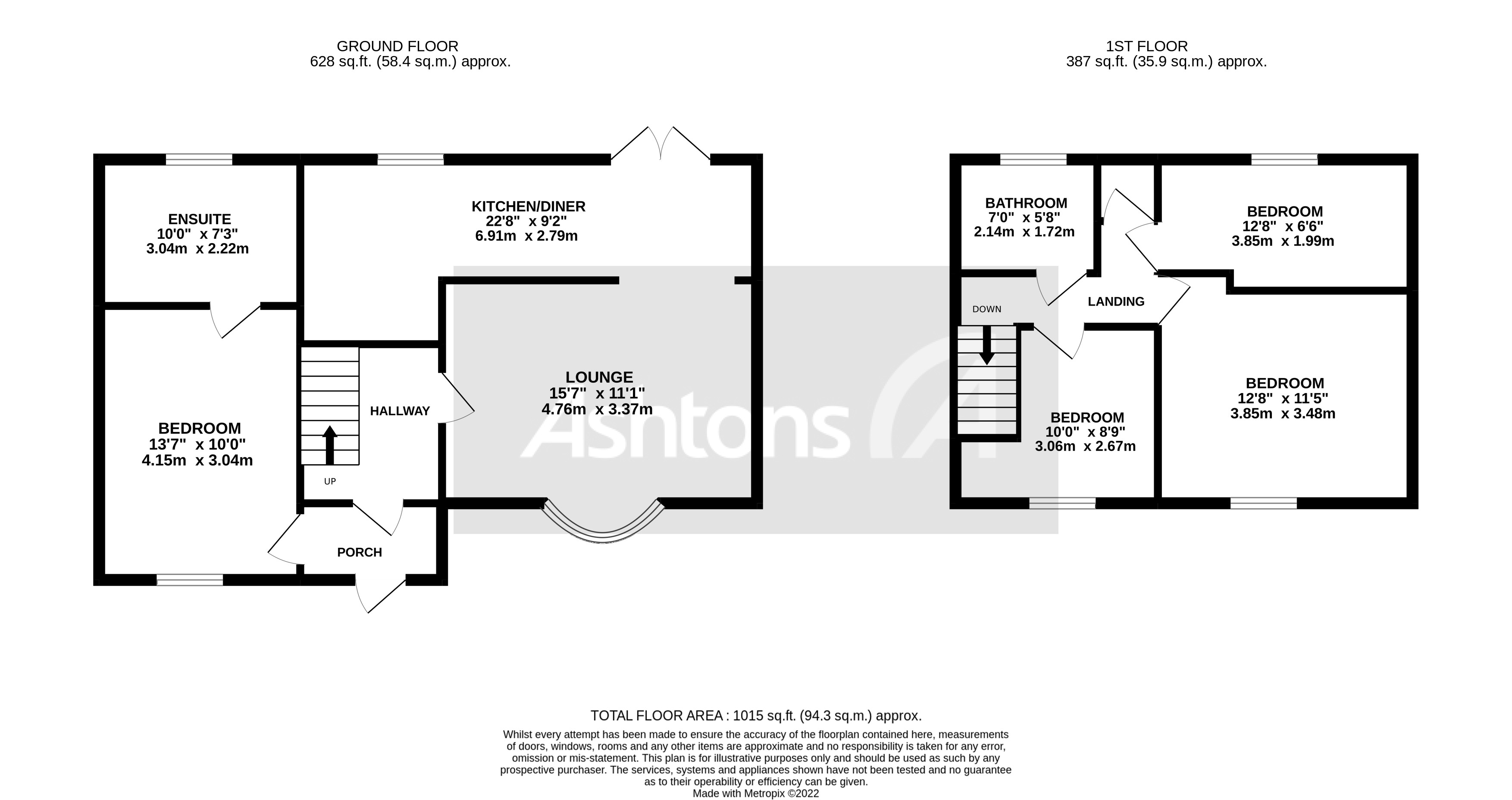 Long Lane, Warrington Floor Plan