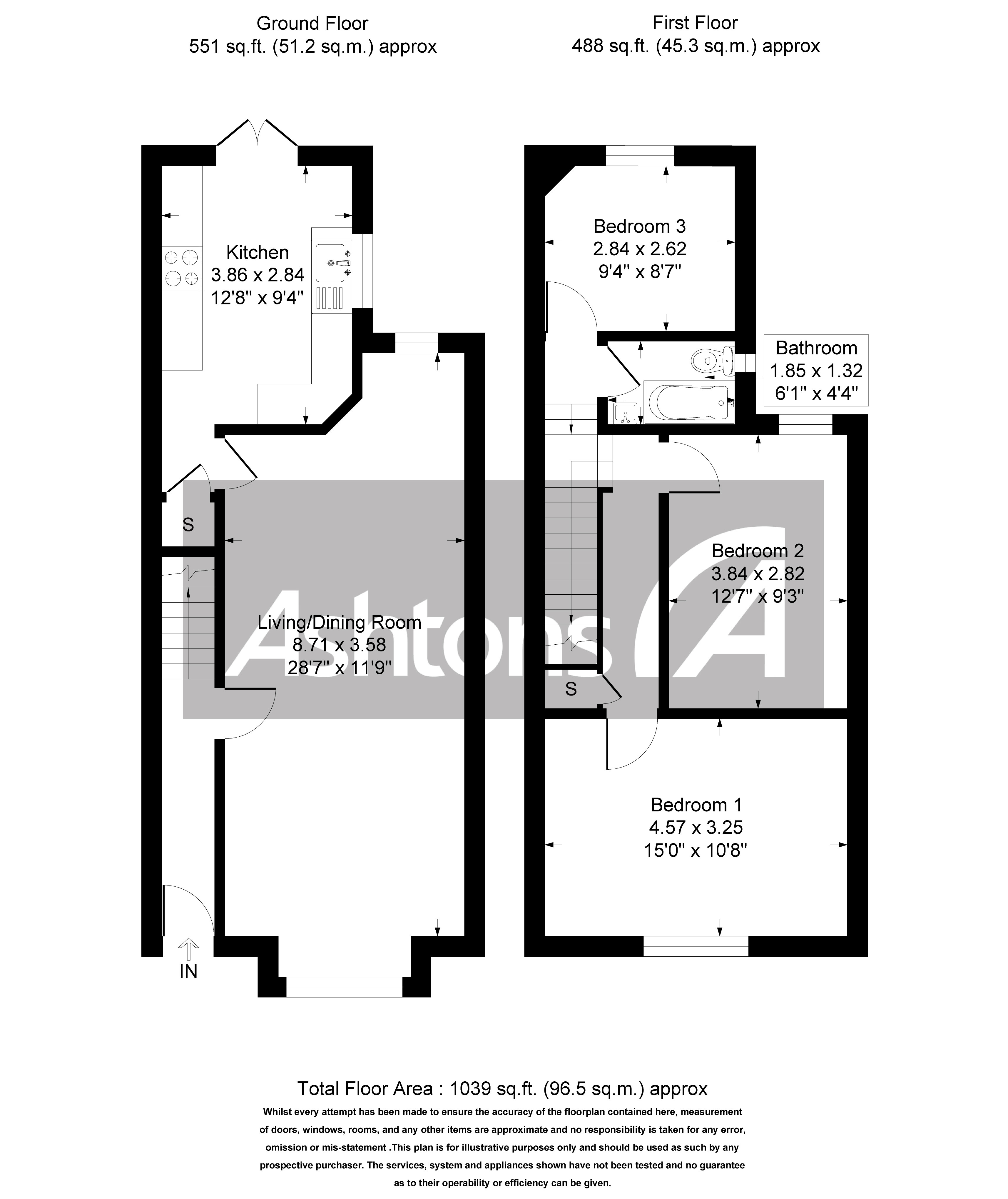 Lovel Terrace, Widnes Floor Plan