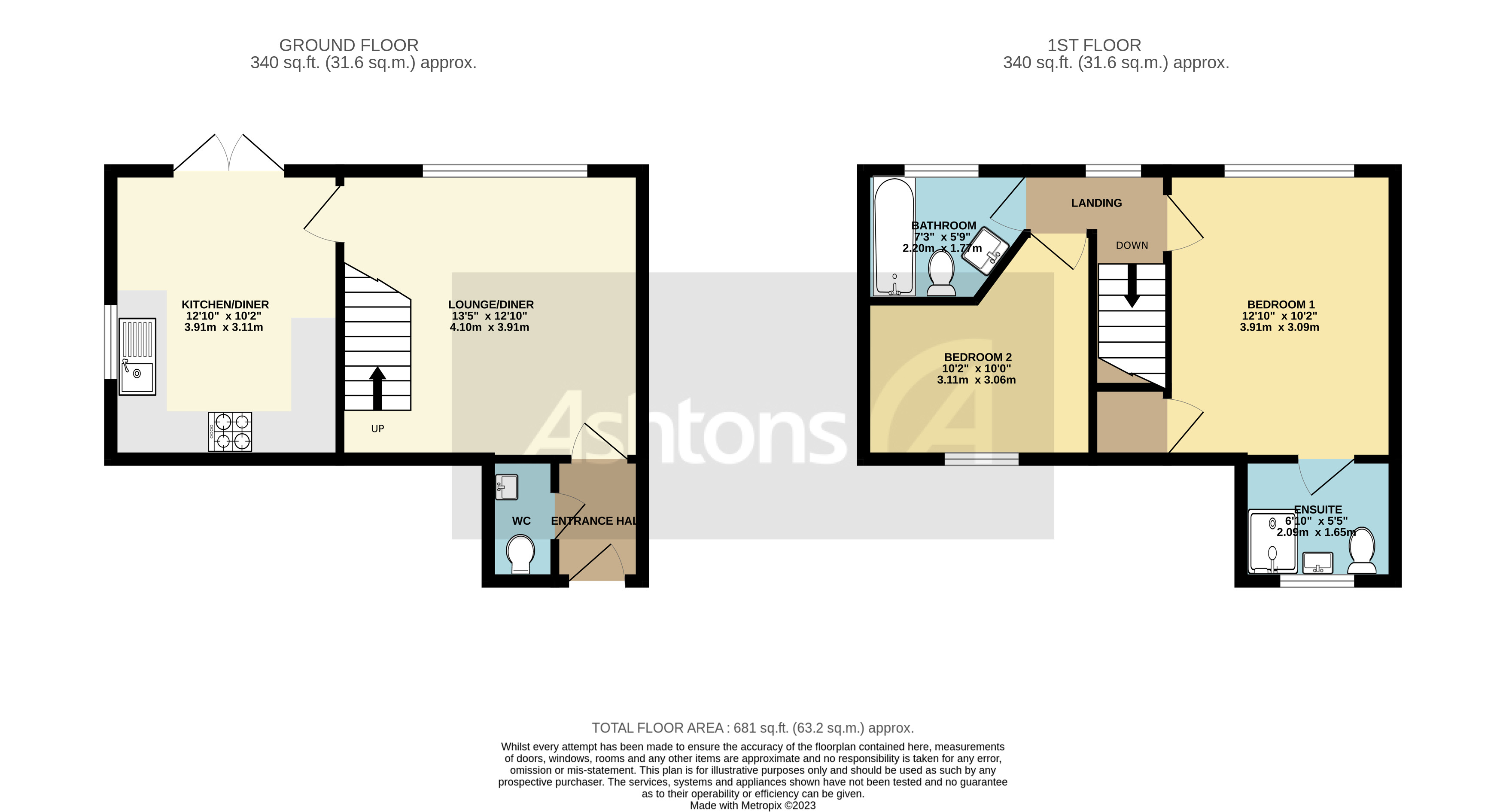 Adamson Close, Warrington Floor Plan