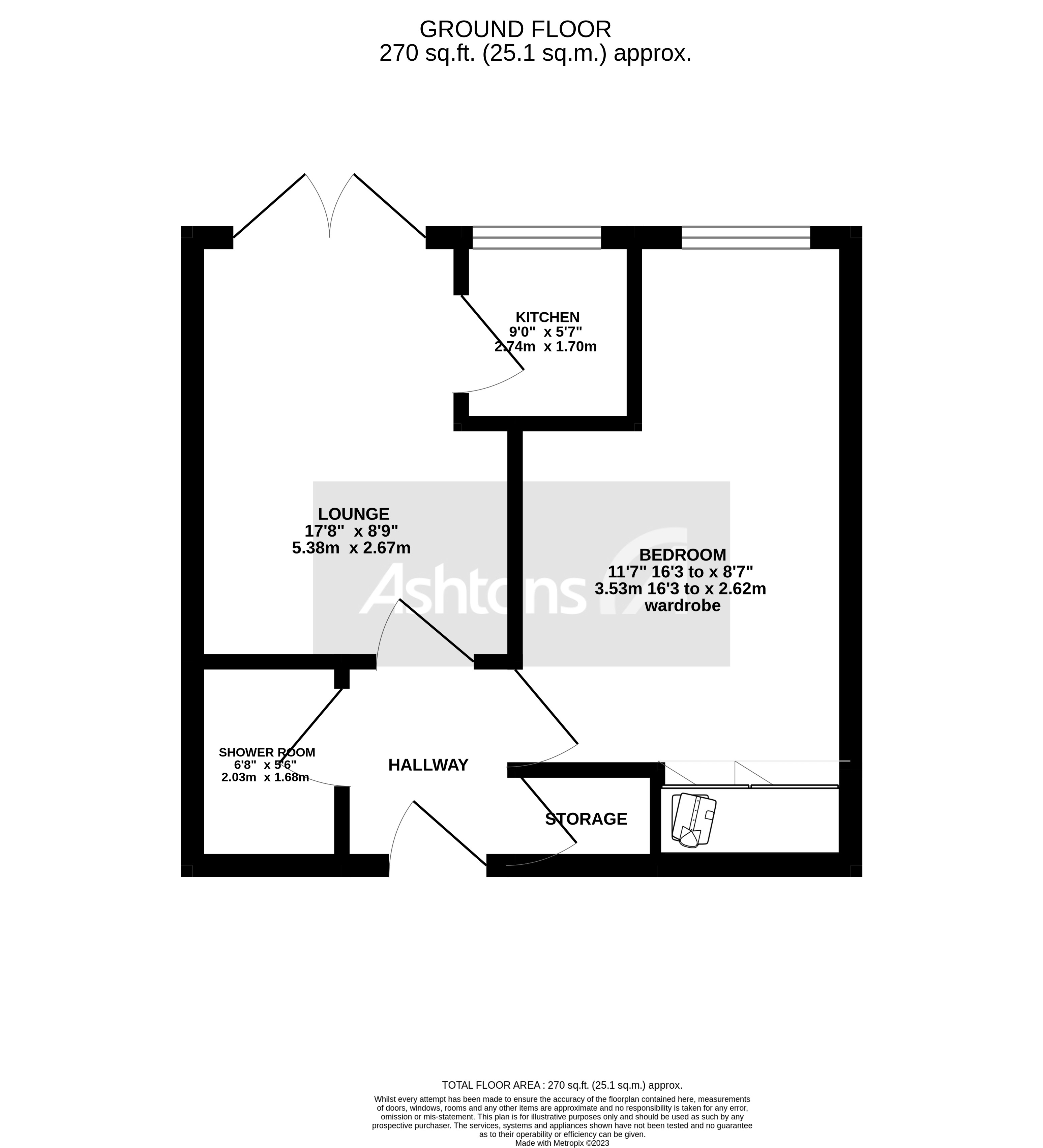 Apartment 37, Warrington Floor Plan