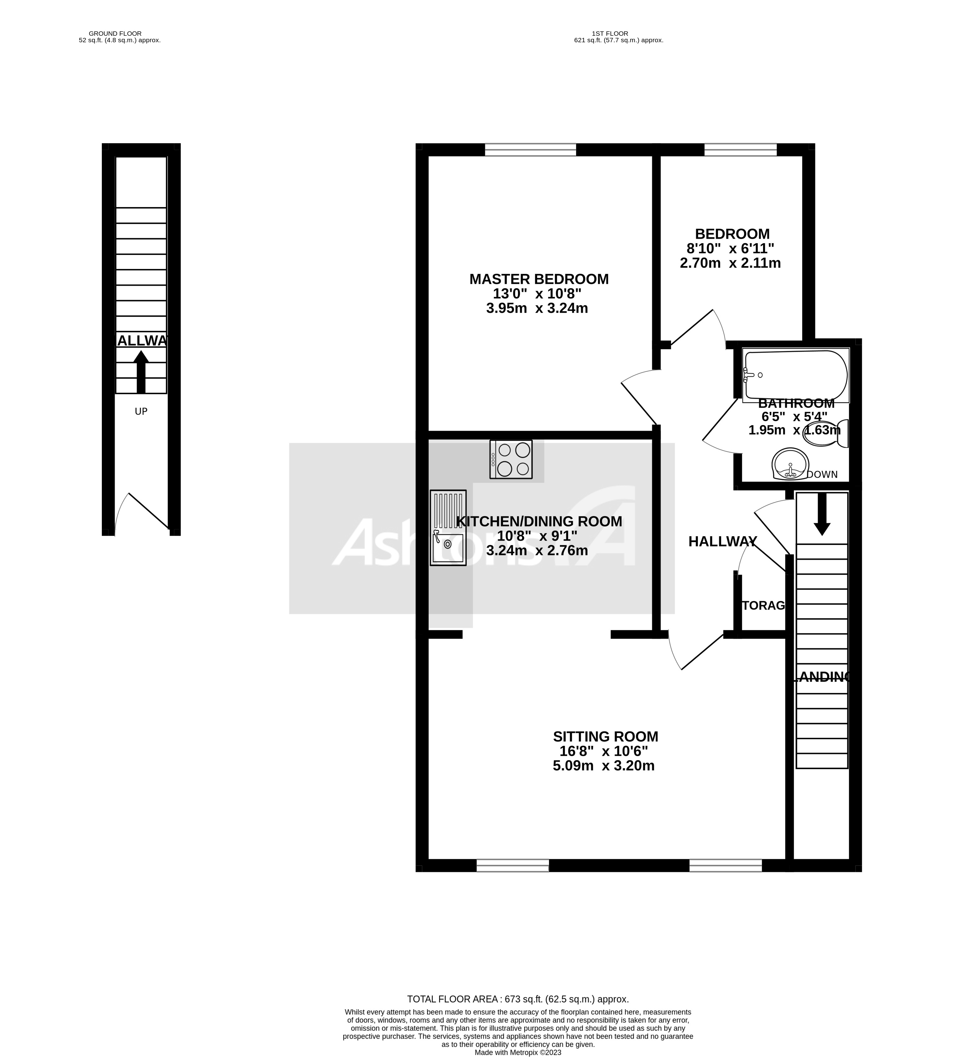 Flat 2, Warrington Floor Plan