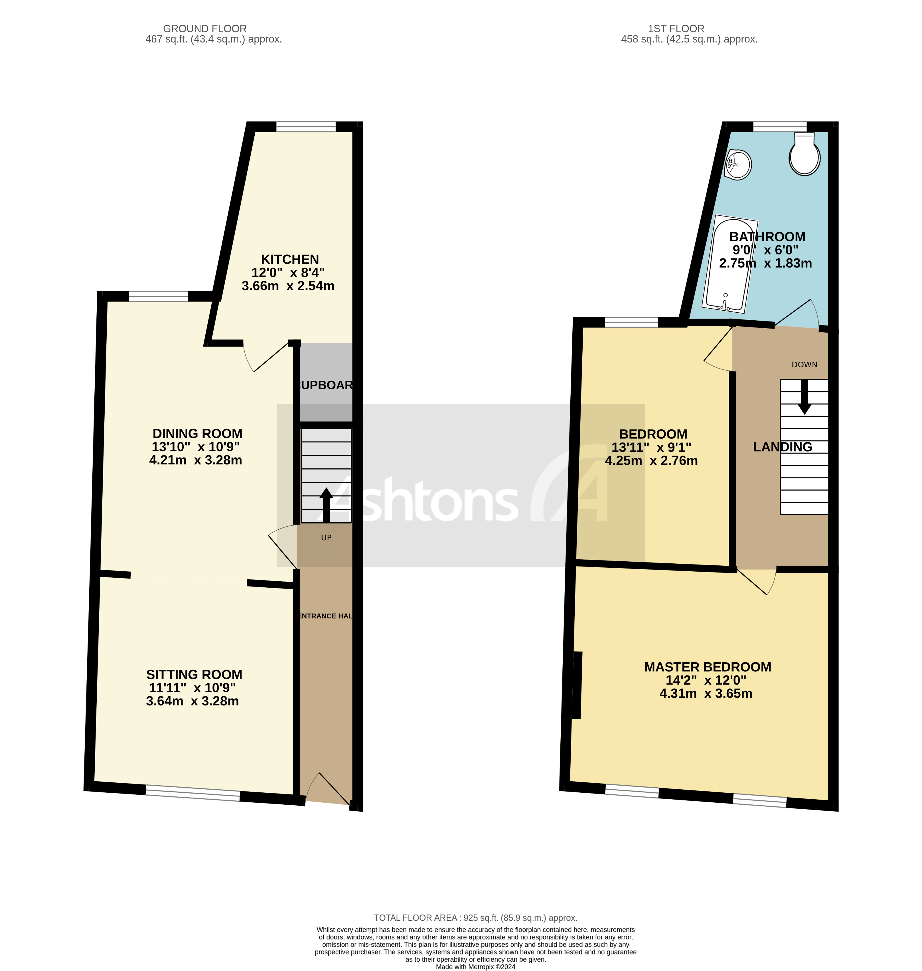 Elaine Street, Warrington Floor Plan
