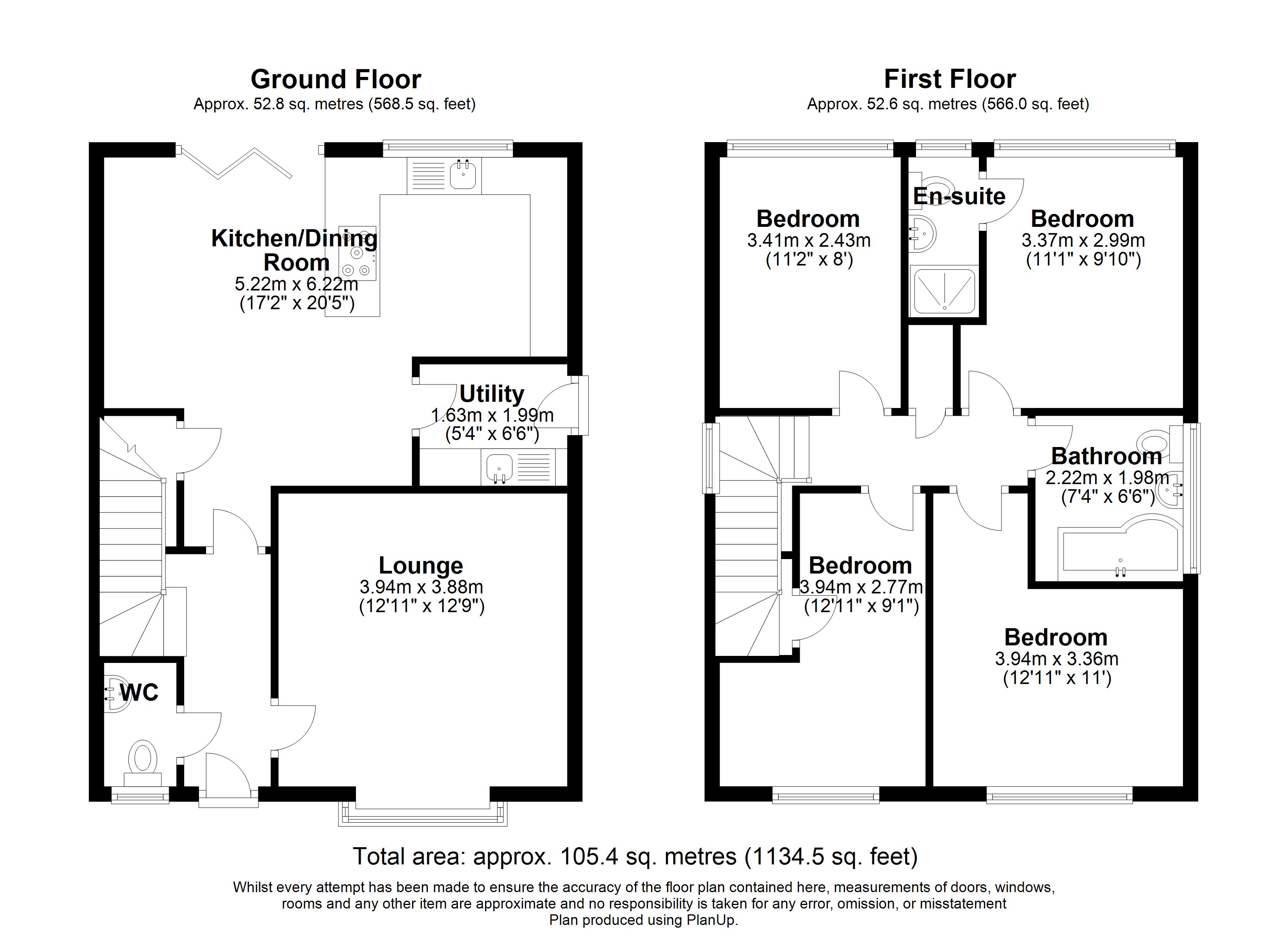 Hazelfield Gardens, Warrington Floor Plan