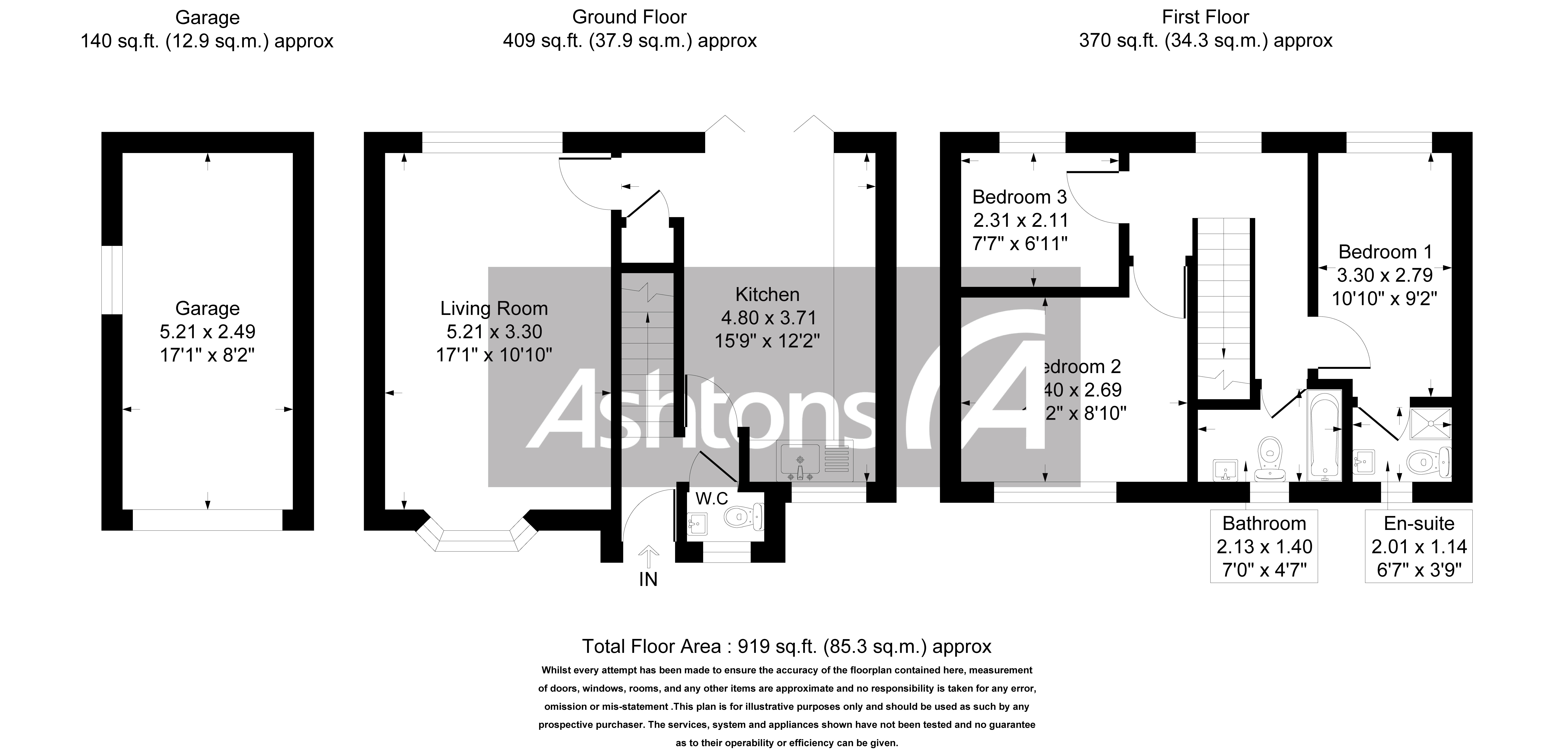 Airedale Close, Warrington Floor Plan